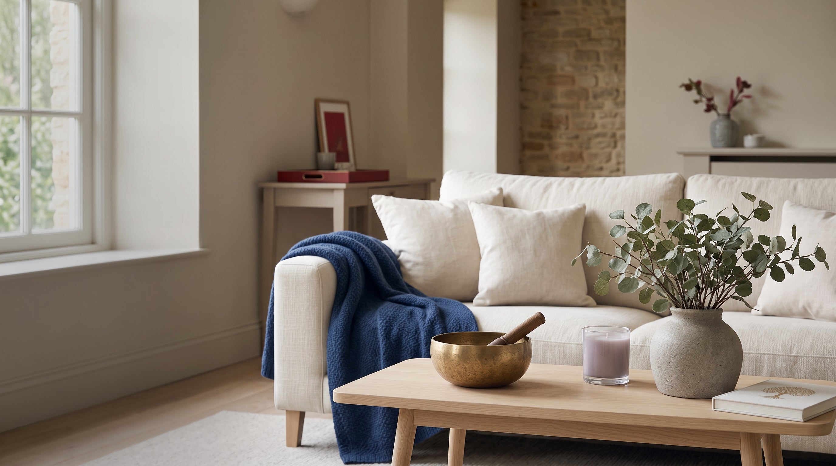 Warm neutral home setting